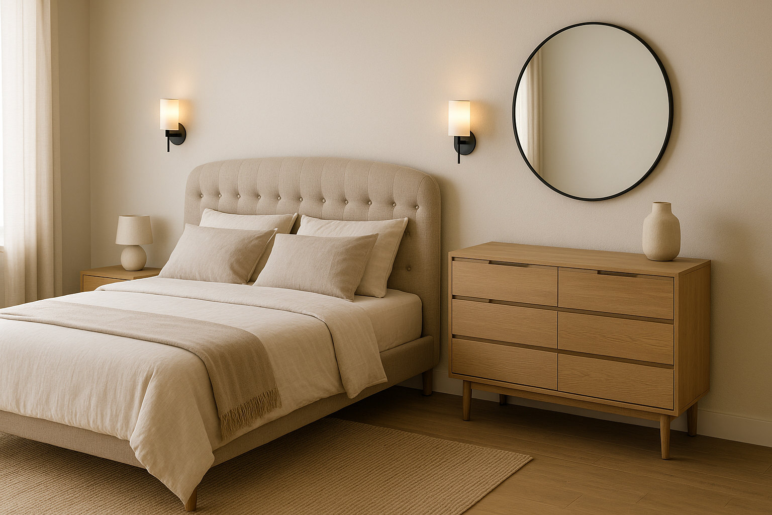 Chambre à coucher – Lit, armoire, commode & déco | The Miroir Maroc