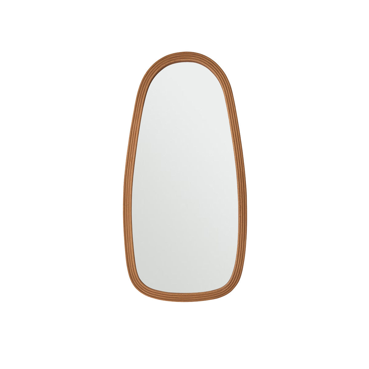 Miroir en rotin 120x60 cm - Le miroir.ma