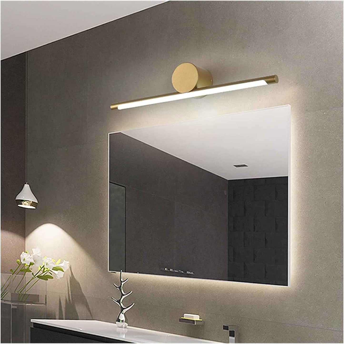 Applique murale Simple en doré pour tableau ou miroir