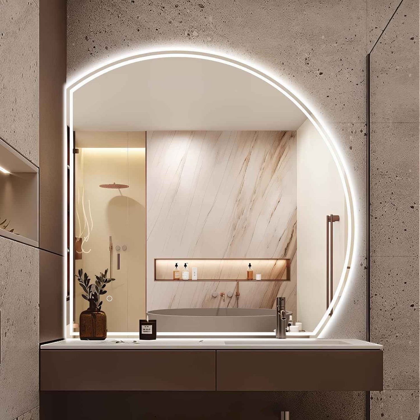 Niccy , Miroir salle de bain