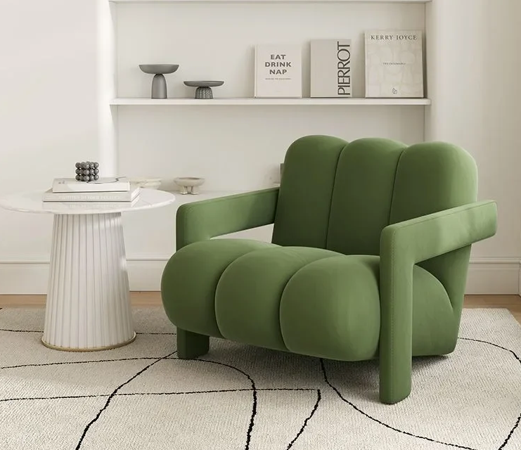 Chaise de Salon Scandi Luxe - The Miroir