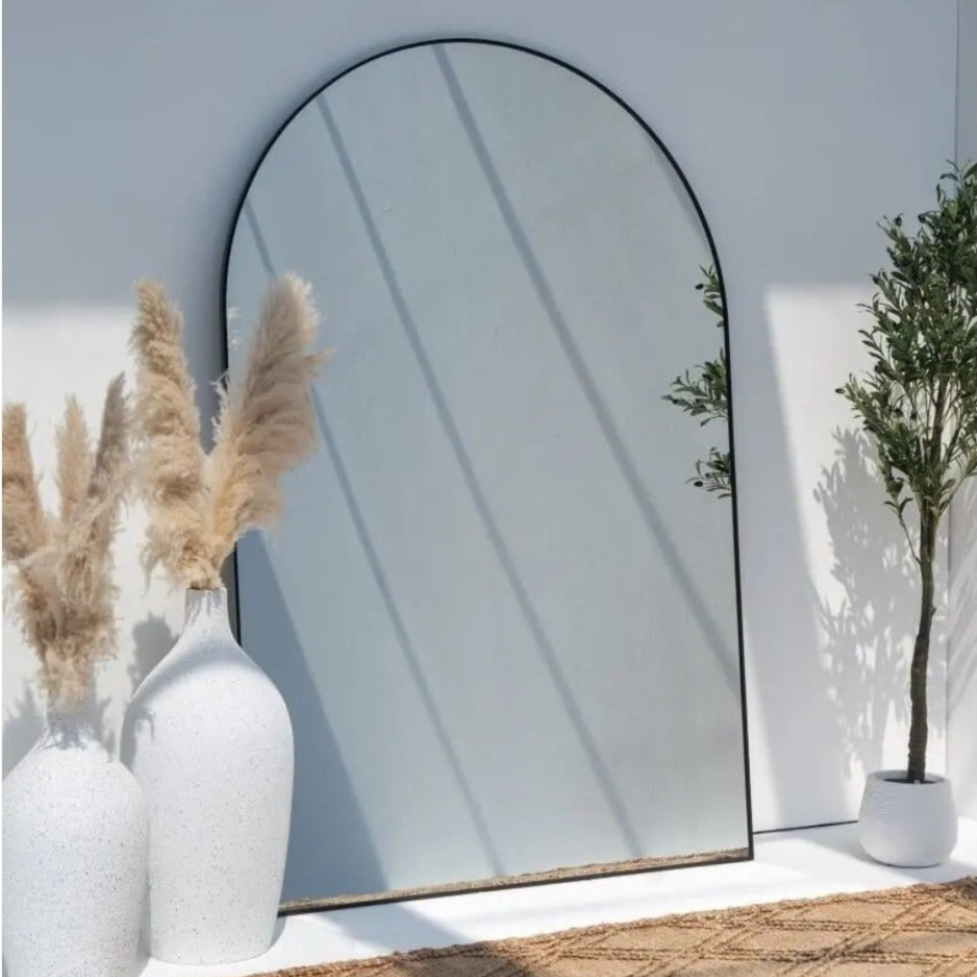 Miroir XXL Arqué Noir - The Miroir - The Miroir