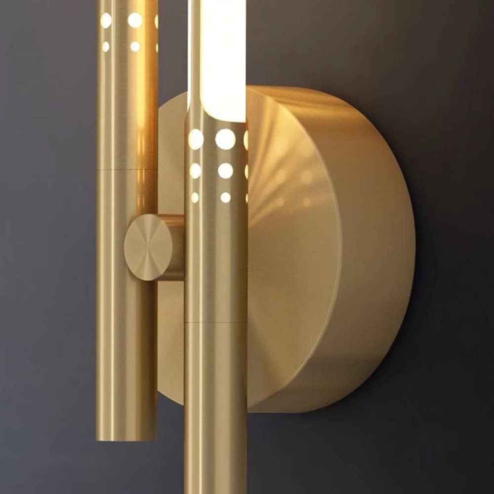 Applique murale Twin's dorée - noire