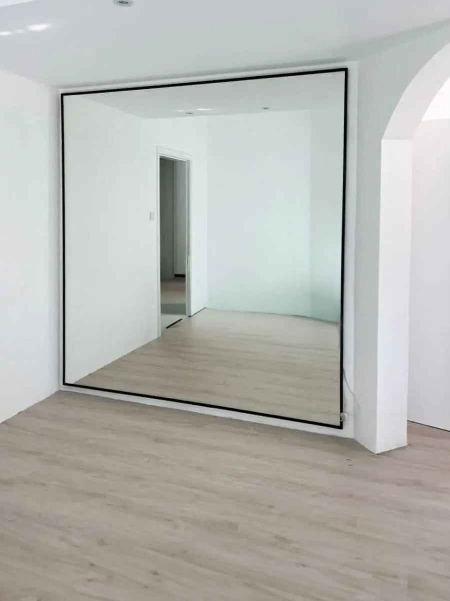 Miroir XXL Rectangulaire Noir - Dimensions 230 x 150 cm et 225 x 235 cm - Lemiroir.ma