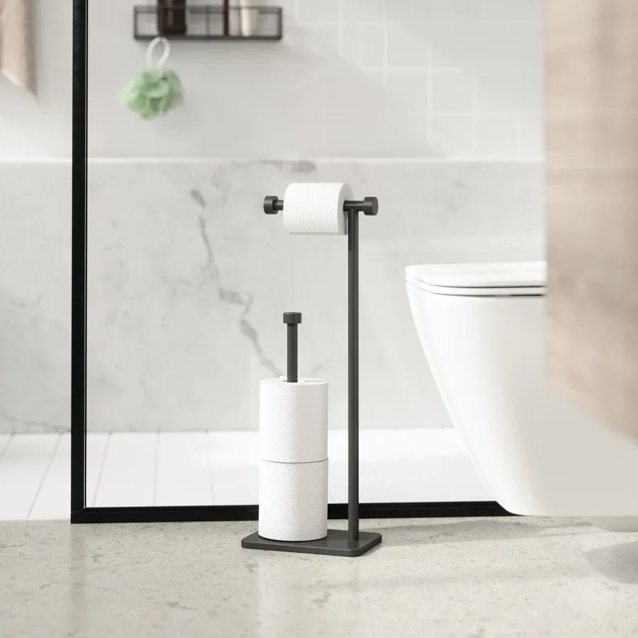 Porte-rouleaux WC design industriel