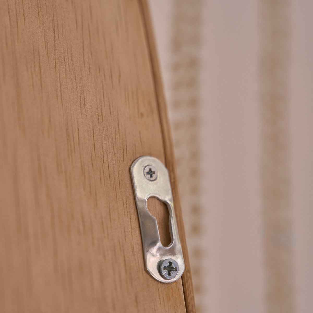 Miroir en rotin 120x60 cm