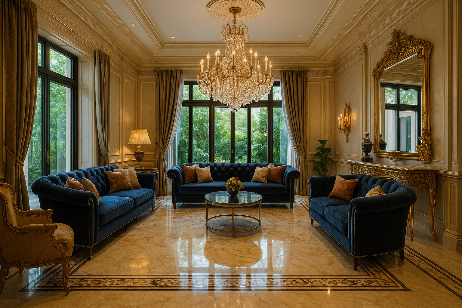 luxury house inside