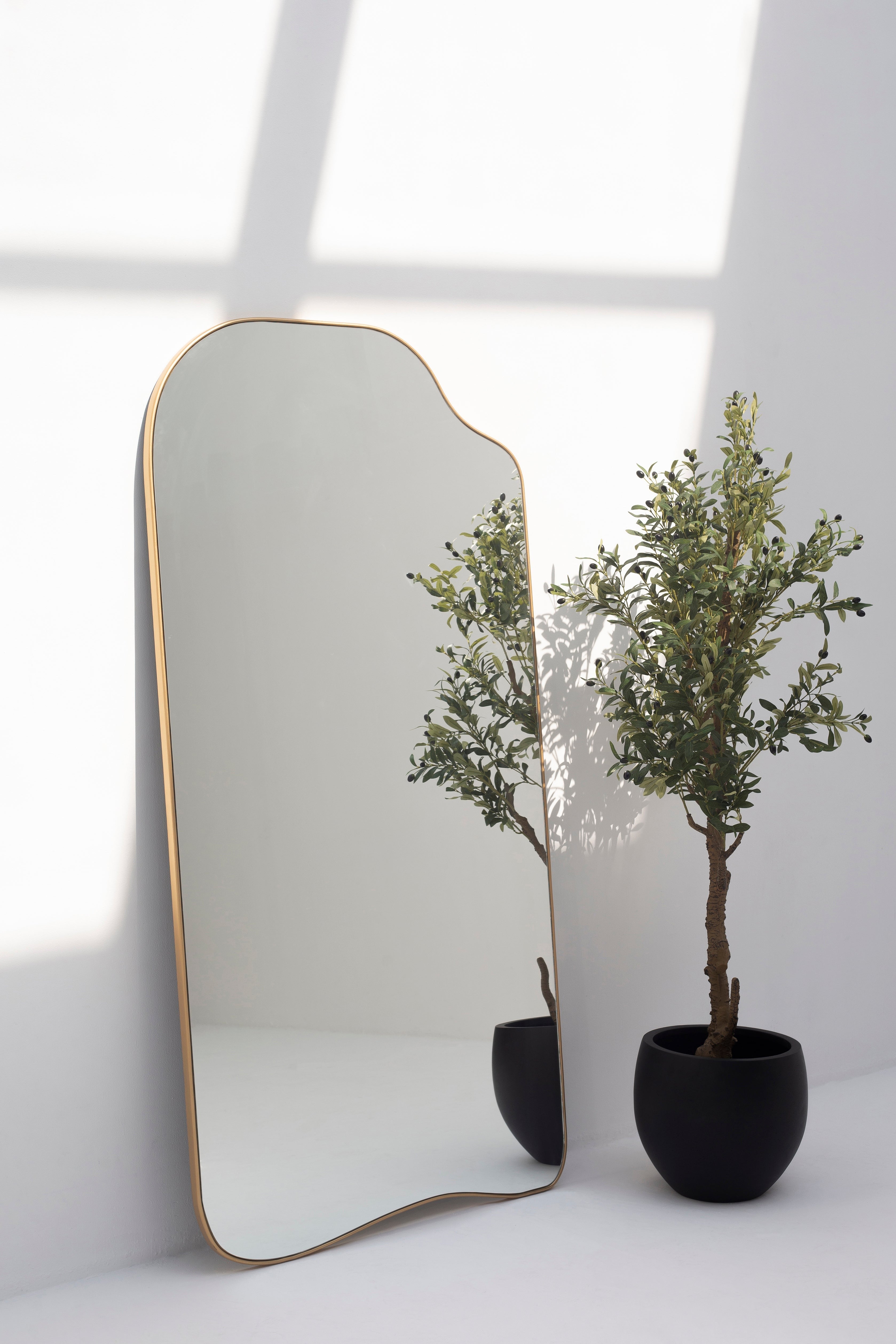 miroir mural design irrégulier