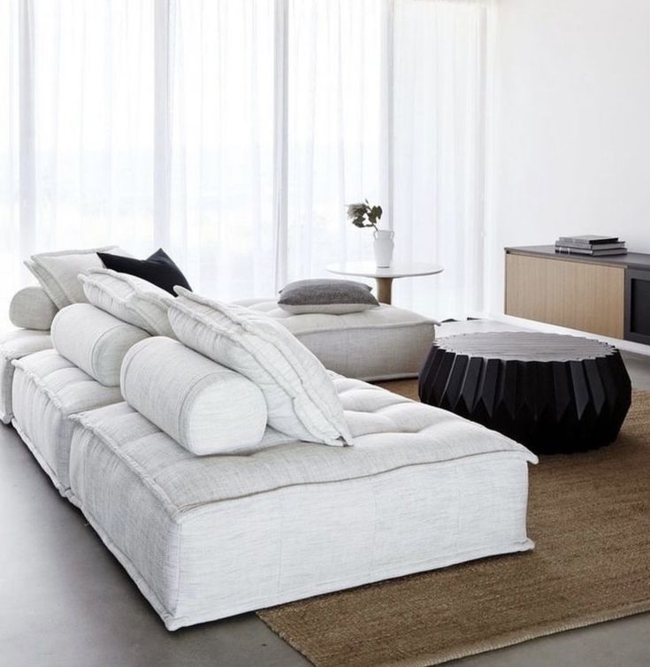 Canapé Méridienne Sable Confor - The Miroir