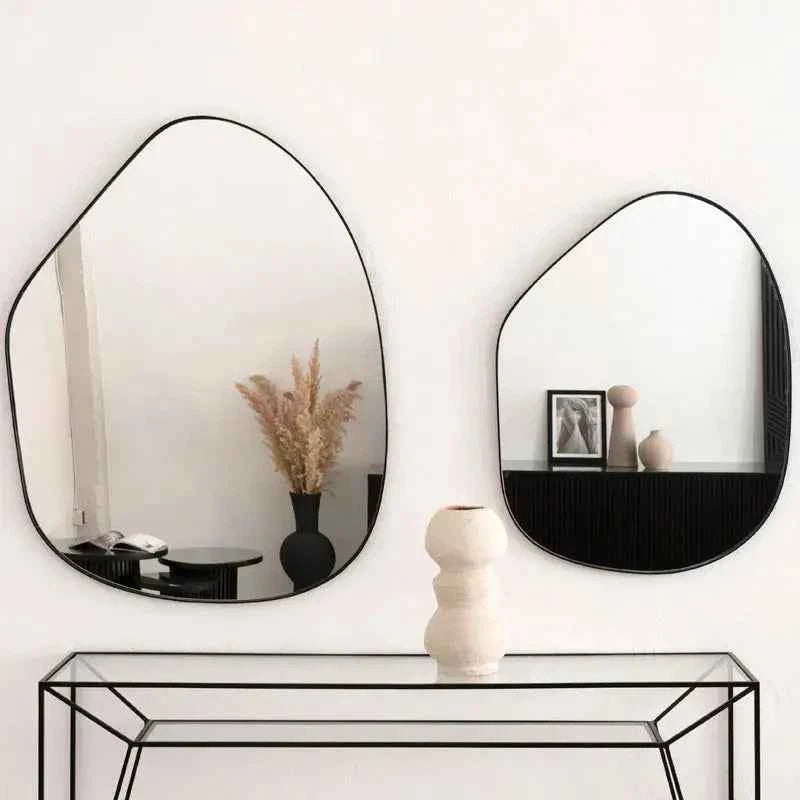 Duo de Miroirs Muraux Asymétriques - The Miroir - Lemiroir.ma