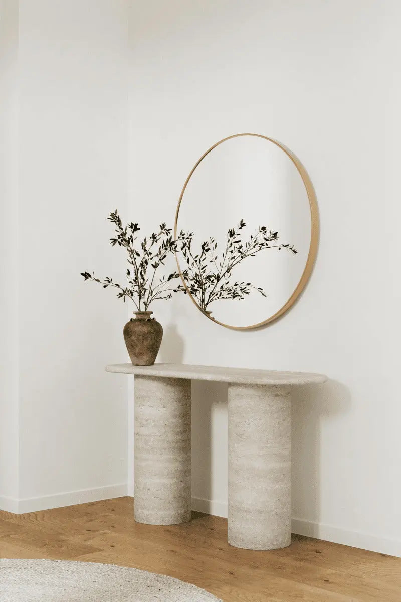 Miroir Rond Doré (7 Diamètres)- The Miroir - The Miroir