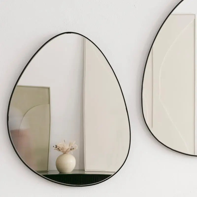 Duo de Miroirs Muraux Organiques - The Miroir