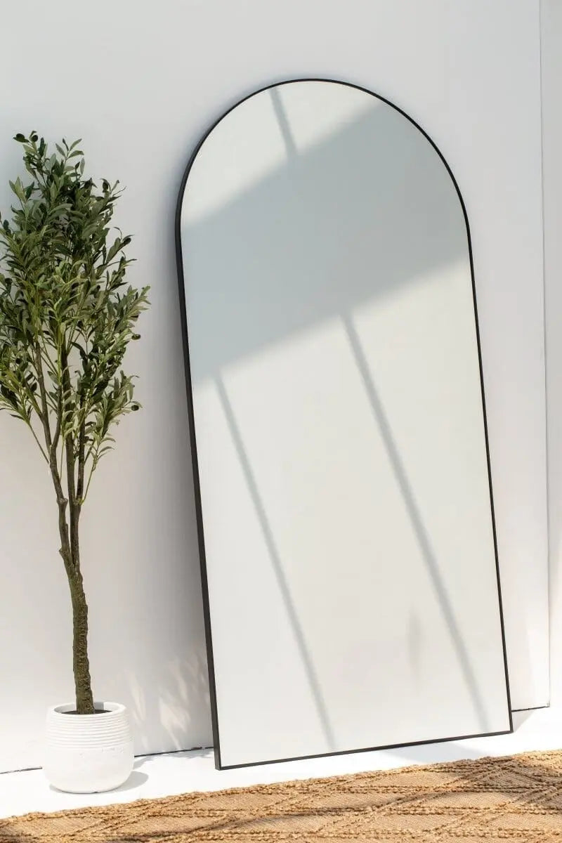 Miroir XXL Arqué Noir - The Miroir - The Miroir