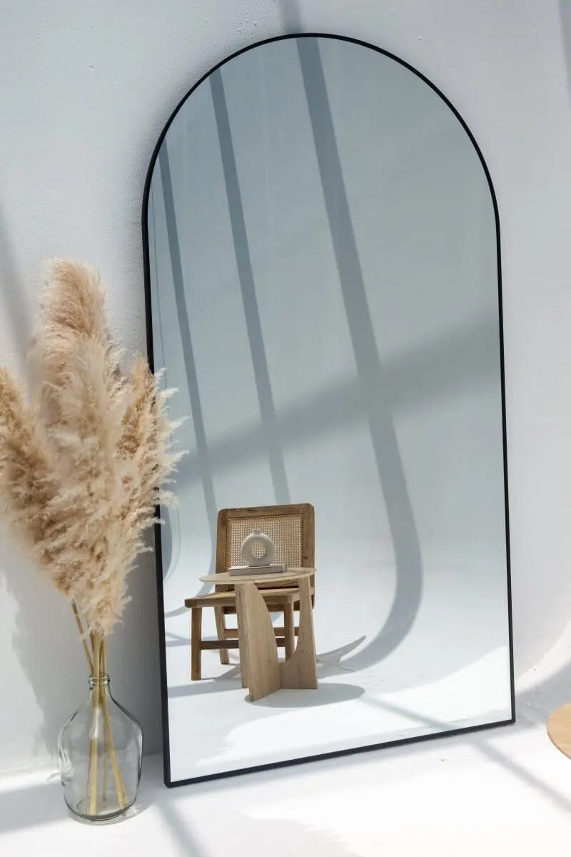 Miroir XXL Arqué Noir - The Miroir - The Miroir