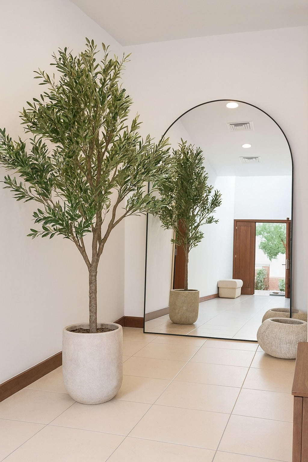 Miroir XXL Arqué Noir - The Miroir - The Miroir