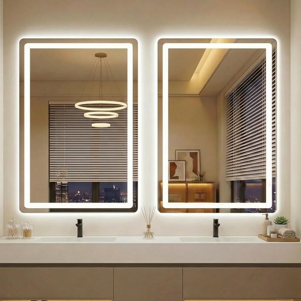 AMOISE LED , Miroir Salle de Bain
