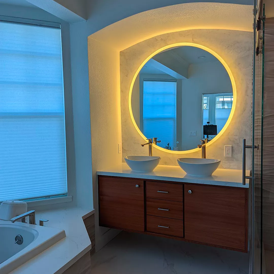 Miroir Rond Salle de Bain : La Tendance Déco Qui Séduit le Maroc