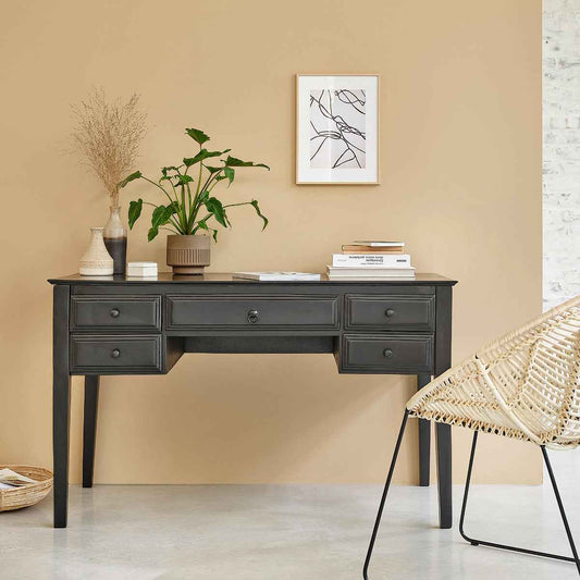 Bureau en manguier massif 130 cm