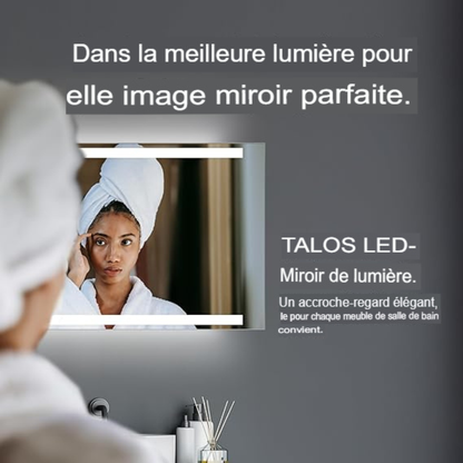 Talos , Miroir de Salle de Bain avec éclairage