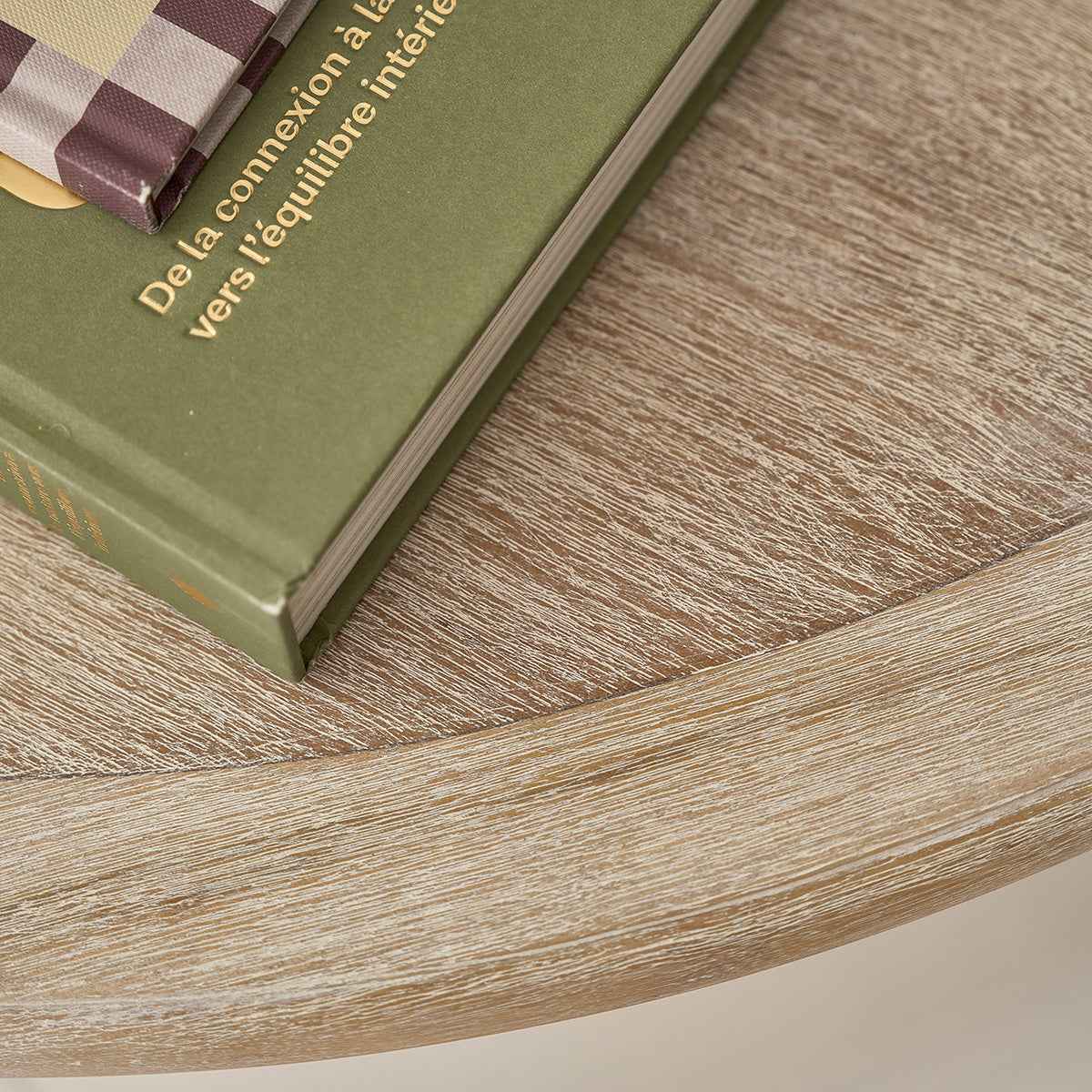 Meuble TV en bois d'acajou et teck blanc 160 cm