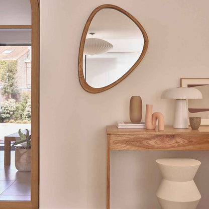 Miroir en mindi massif 75x60 cm