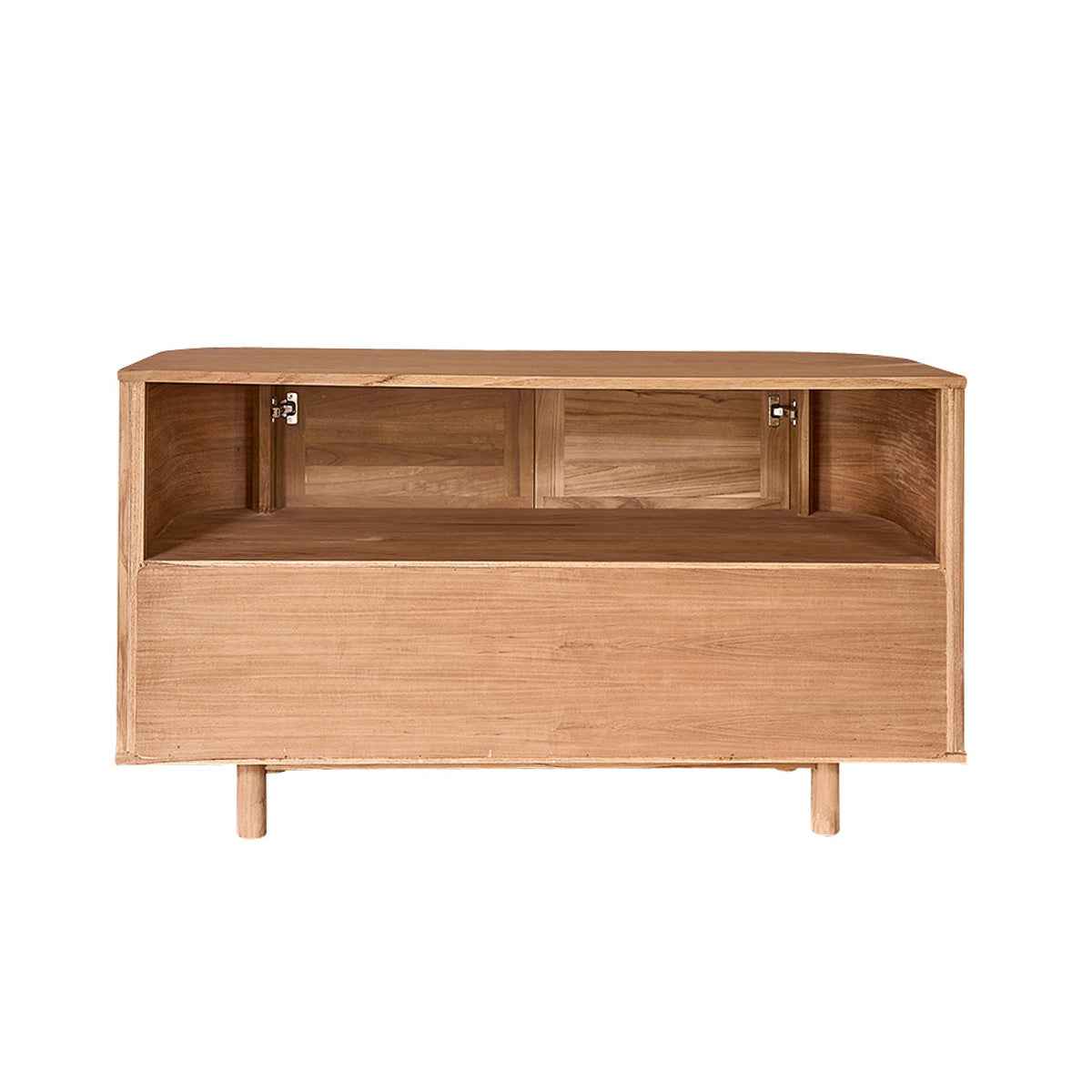 Meuble sous vasque en teck massif 140 cm