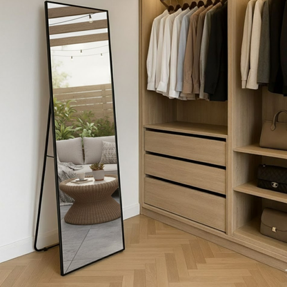 Dallas – Miroir Sur Pied Rectangulaire