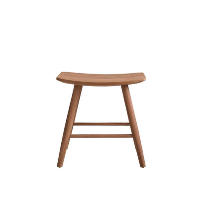 Tabouret en teck massif 45 cm