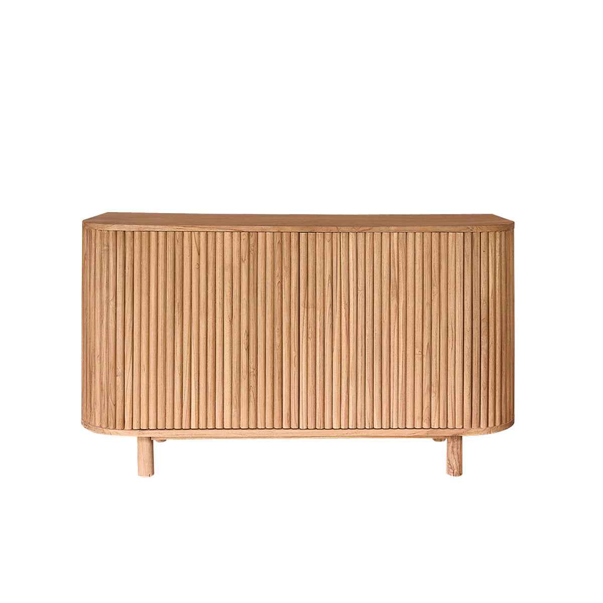 Meuble sous vasque en teck massif 140 cm