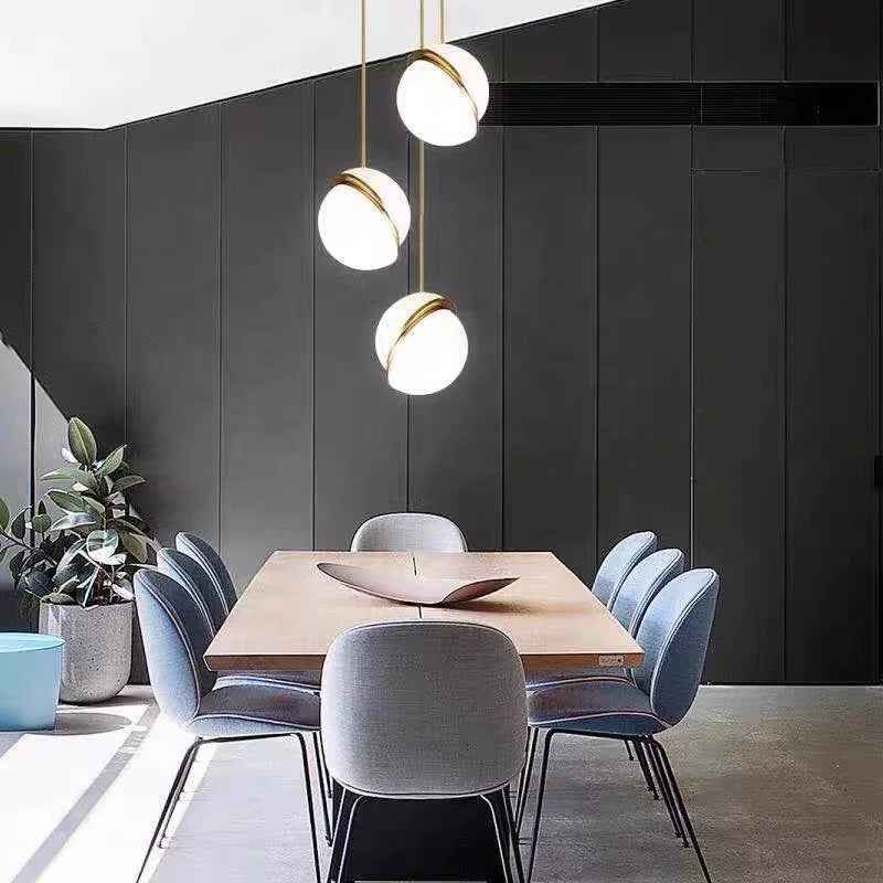 Suspension Lune blanche