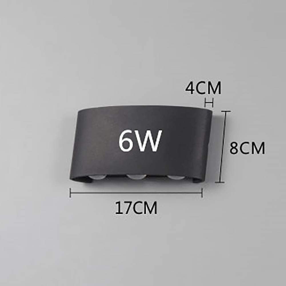 Applique murale étanche double éclairage