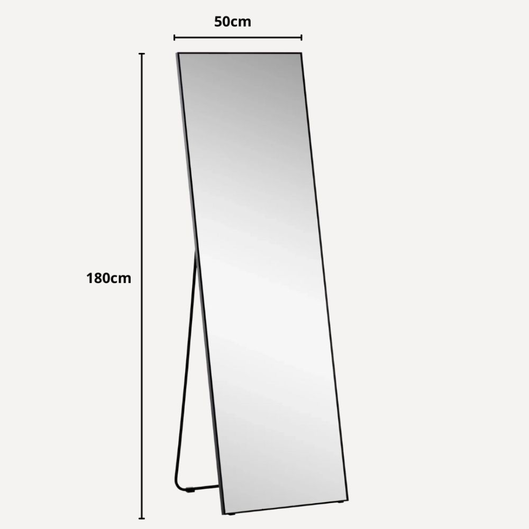 Dallas – Miroir Sur Pied Rectangulaire