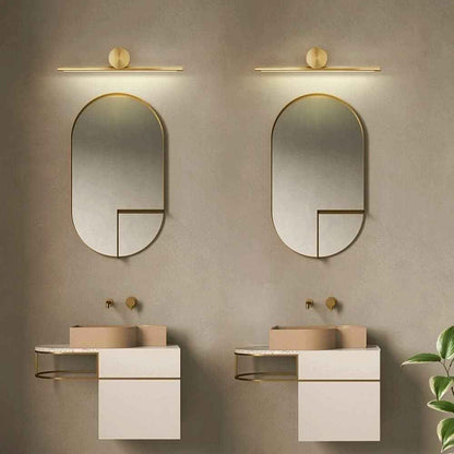 Applique murale Simple en doré pour tableau ou miroir