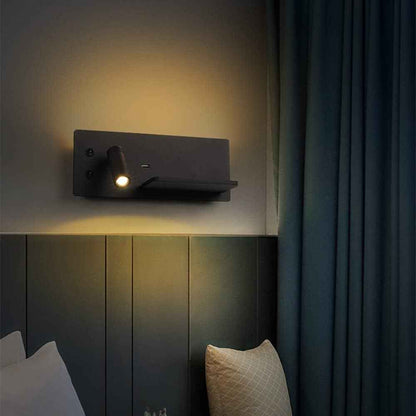 Lampe de chevet & Liseuse avec chargeur USB & induction