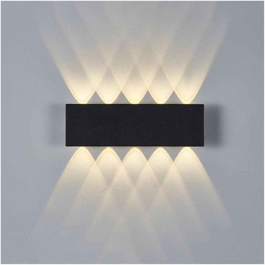 Applique murale étanche double éclairage