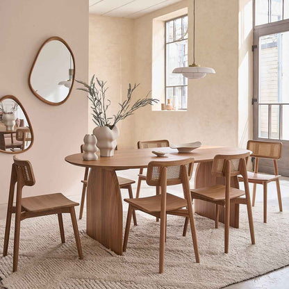 Table en teck massif 6/8 pers.