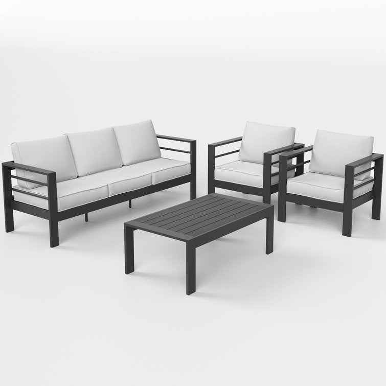 Salon de Jardin 4 Pièces - Lemiroir.ma