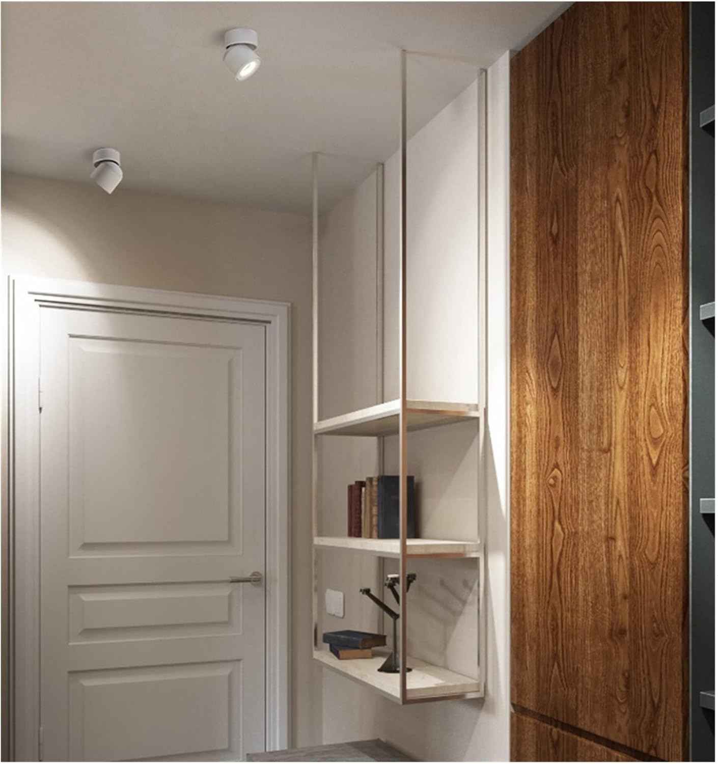 Spot apparent orientable noir GU10