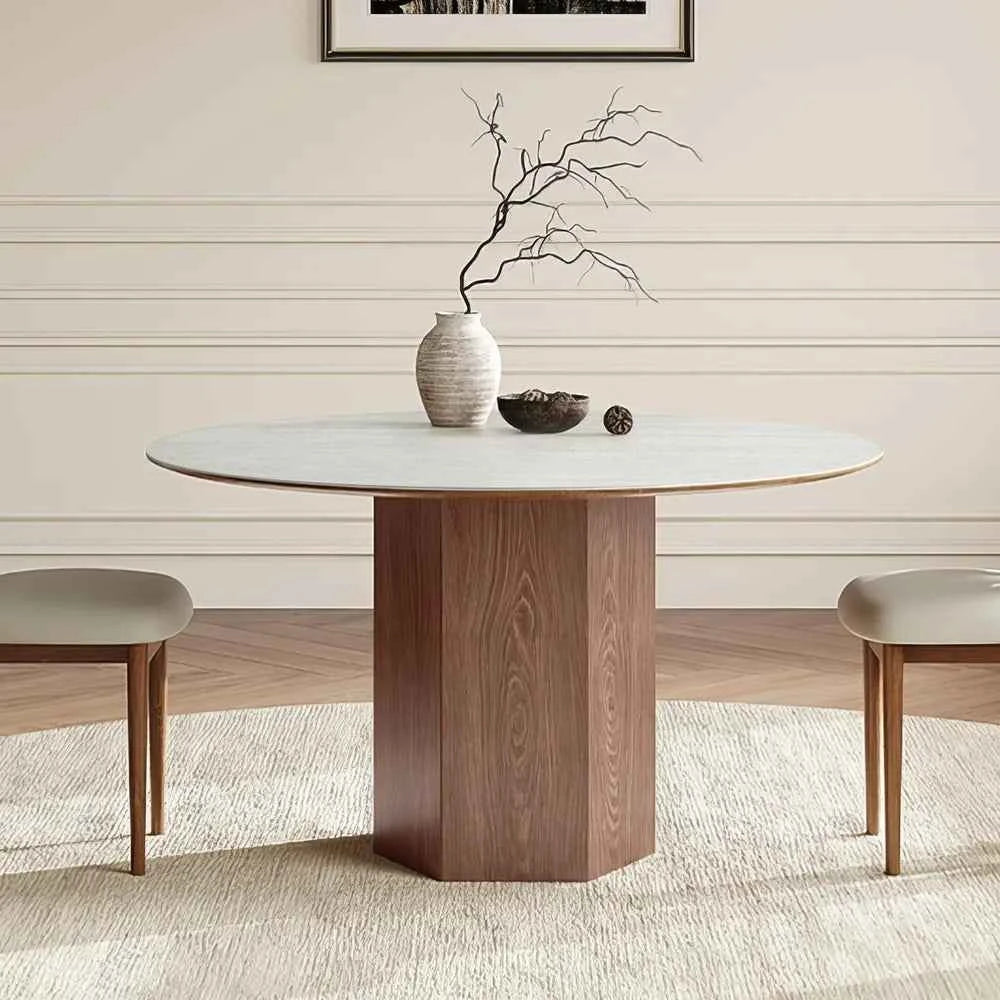 Table à manger ronde Thorsten