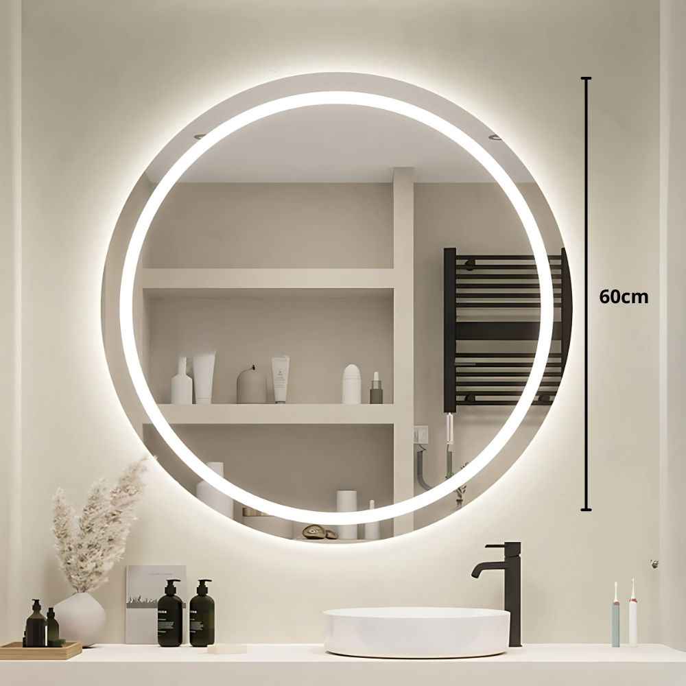 Anfa , Miroir salle de bain rond