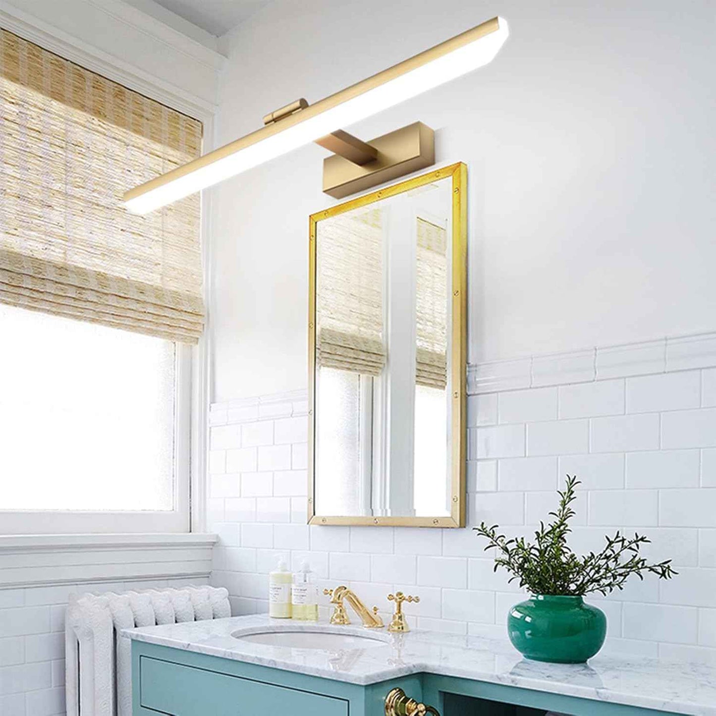 Applique murale Rotative en doré acrylique pour tableau ou miroir