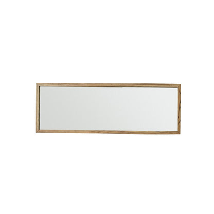 Miroir en acacia massif rectangulaire 130x45 cm - Le miroir.ma