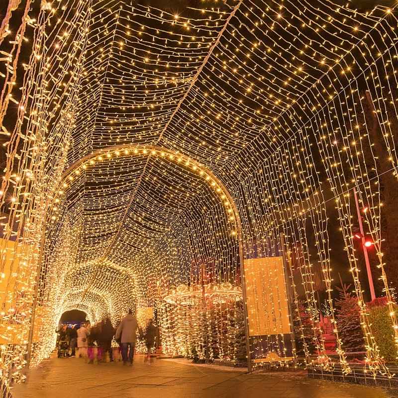 50M chaine guirlandes lumineuses extérieurs étanches IP44