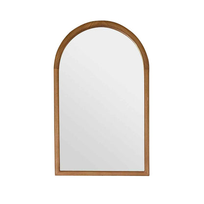 Miroir en teck massif 80x50 cm