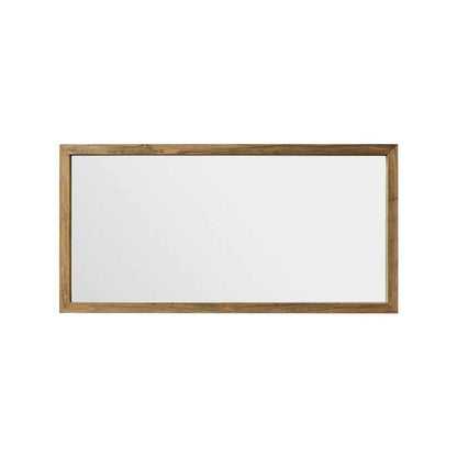 Miroir en teck massif recyclé rectangulaire 160x80 cm