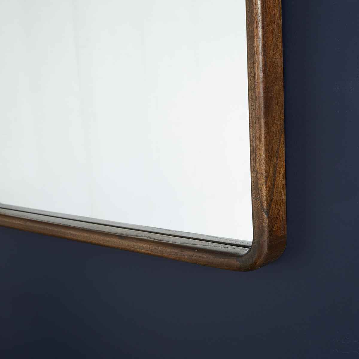 Miroir en mindi massif rectangulaire 80x60 cm