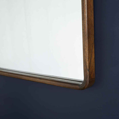 Miroir en mindi massif rectangulaire 80x60 cm