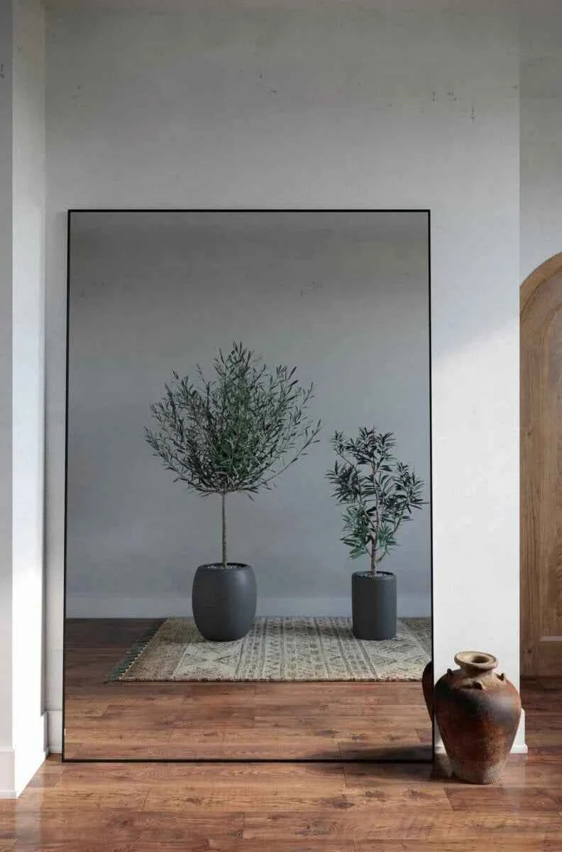 Miroir Rectangulaire Noir Zara – Pleine Longueur