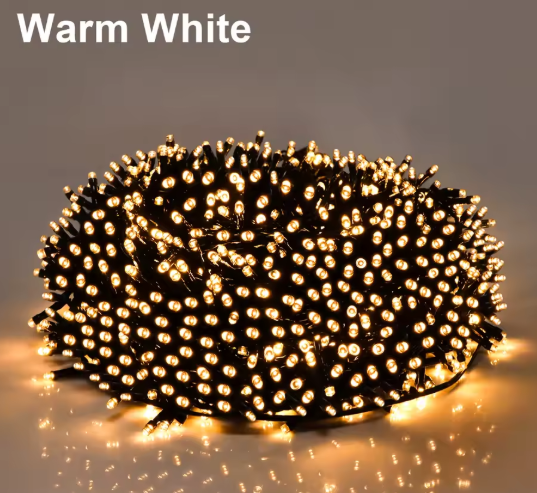 50M chaine guirlandes lumineuses extérieurs étanches IP44