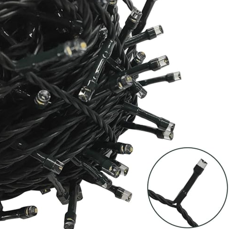 50M chaine guirlandes lumineuses extérieurs étanches IP44